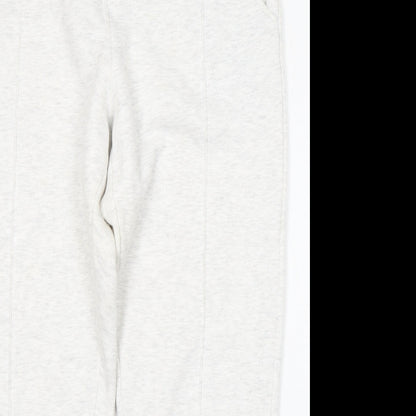 Primark Womens Grey  Cotton Jogger Trousers Size M L31 in Regular