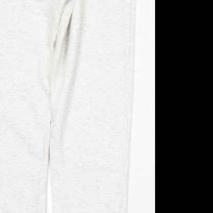 Primark Womens Grey  Cotton Jogger Trousers Size M L31 in Regular