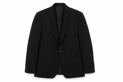 Mens UK Size 42 C&A Regular Black Suit Jacket