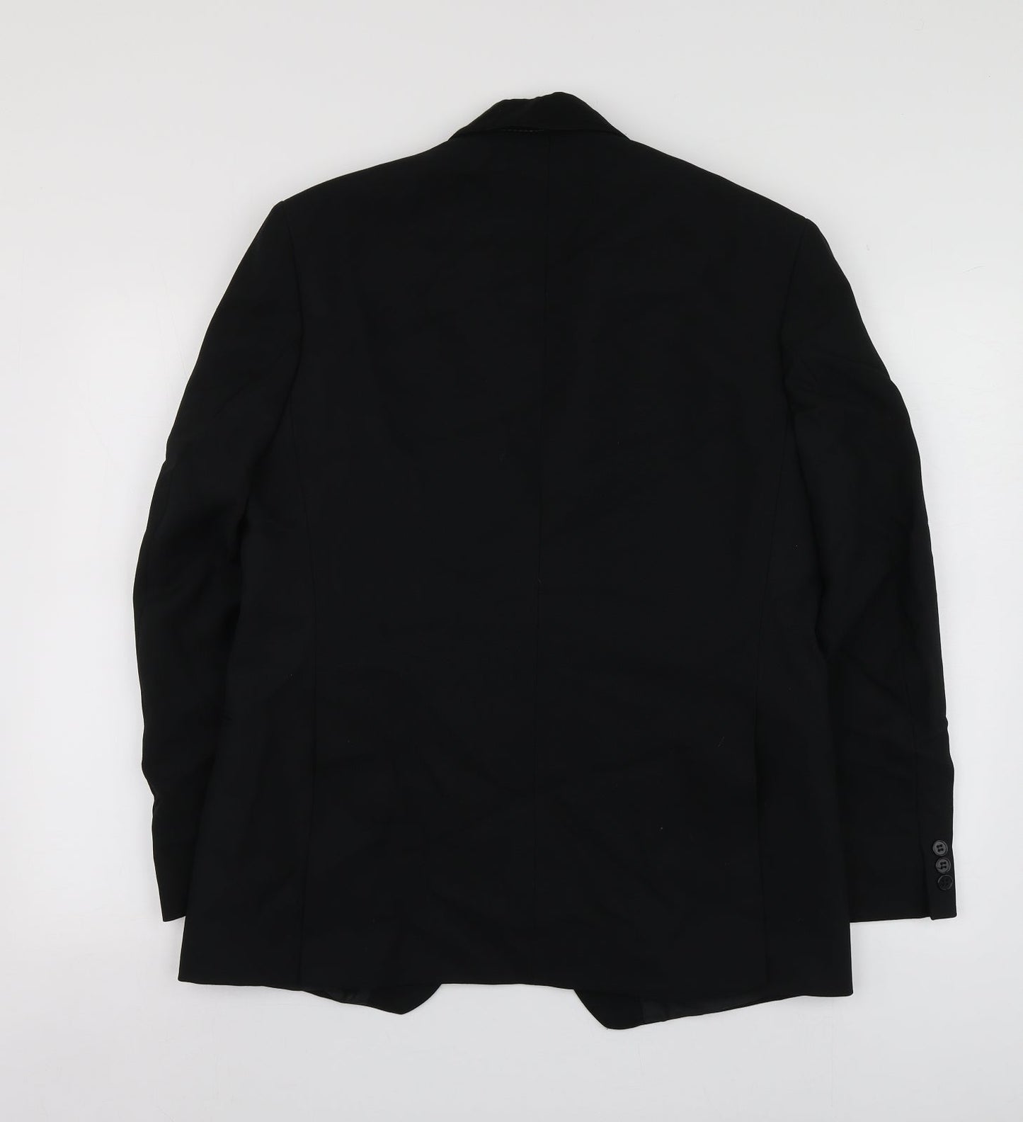 Mens UK Size 42 C&A Regular Black Suit Jacket