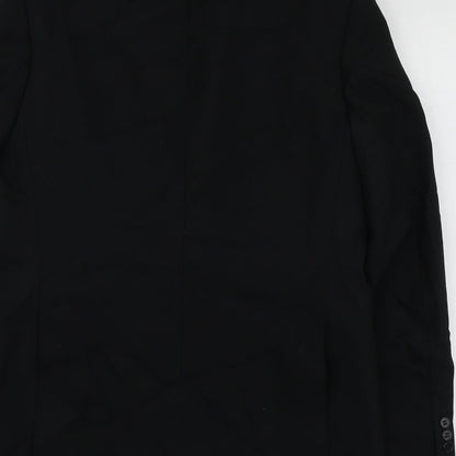 Mens UK Size 42 C&A Regular Black Suit Jacket