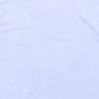 Womens UK Size 12 Marks and Spencer Purple Pullover Jumper