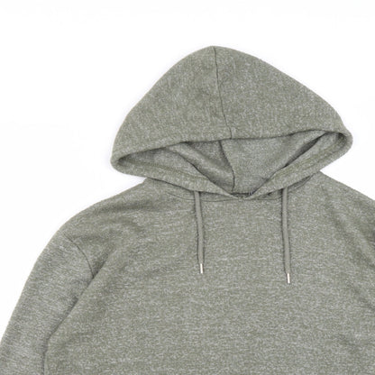 Primark Womens Green  Polyester Pullover Hoodie Size XS  Drawstring - Size 6-8