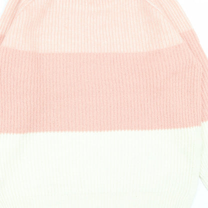 Womens UK Size 12 Preworn Pink Pullover Jumper