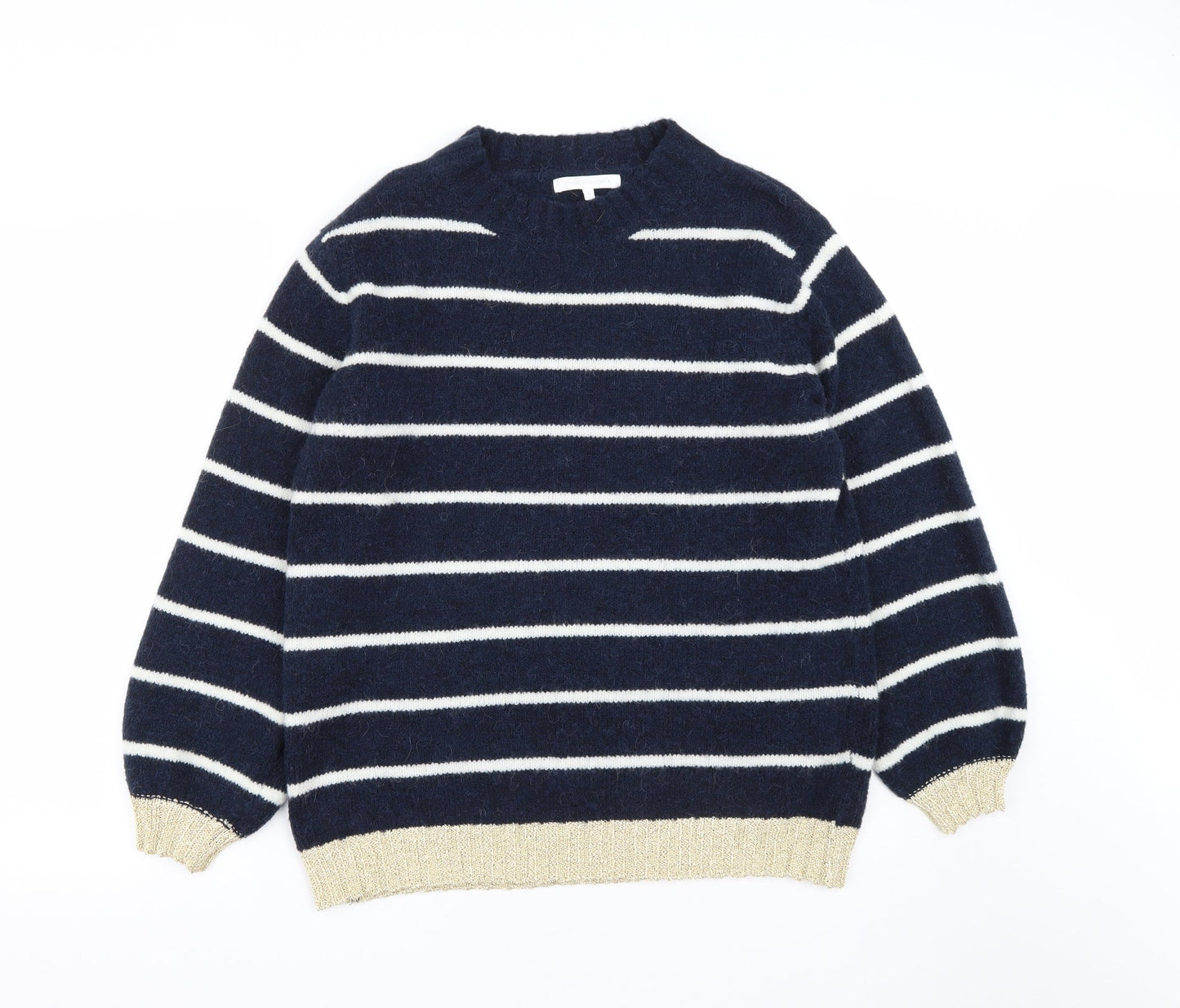 Womens UK Size M NEXT Blue Pullover Jumper
