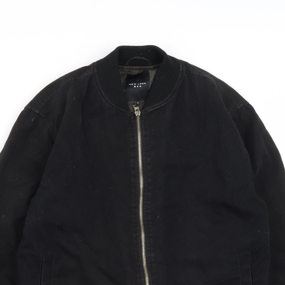 Mens UK Size S New Look Black Jacket