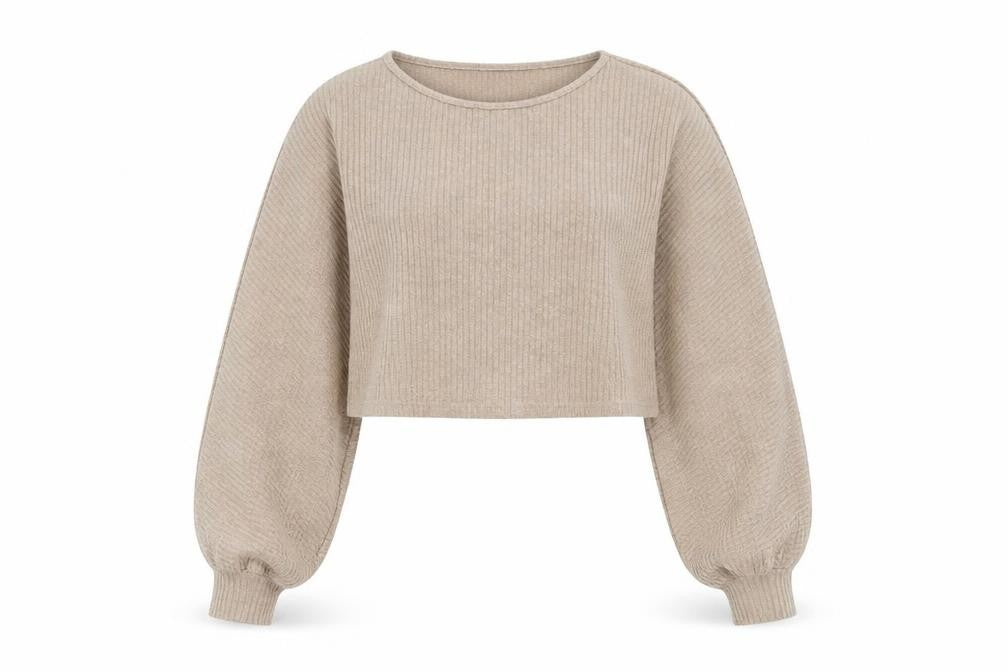 Womens UK Size XS SheIn Brown Pullover Jumper