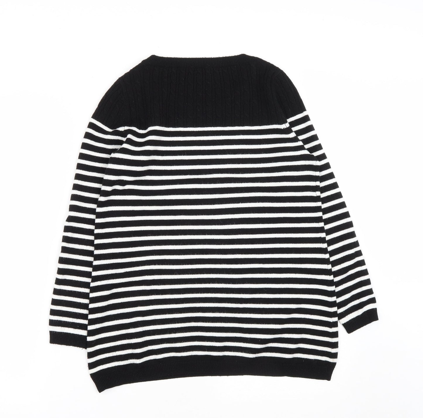 Womens UK Size 14 M&Co Beige Pullover Jumper