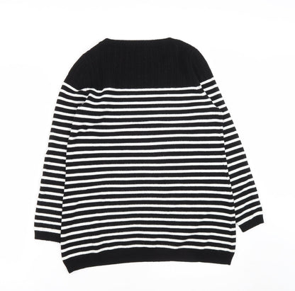 Womens UK Size 14 M&Co Beige Pullover Jumper