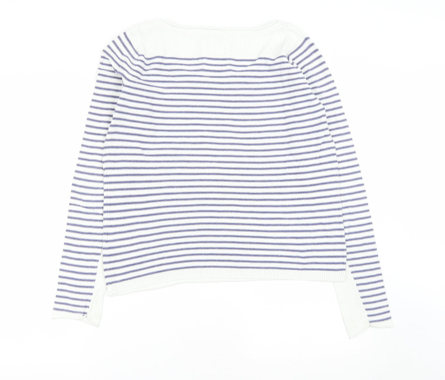 Womens UK Size M H&M White Pullover Jumper