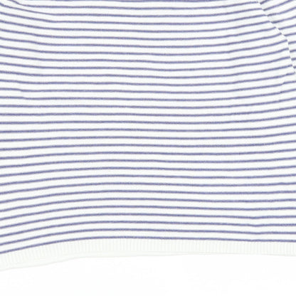 Womens UK Size M H&M White Pullover Jumper