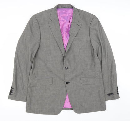Mens UK Size 44 Daniel Grahame Regular Green Suit Jacket