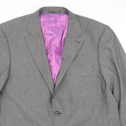 Mens UK Size 44 Daniel Grahame Regular Green Suit Jacket