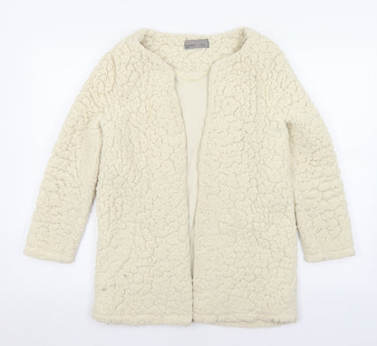 Womens UK Size XS VERO MODA Ivory Cardigan Jumper