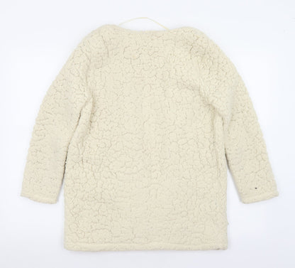 Womens UK Size XS VERO MODA Ivory Cardigan Jumper