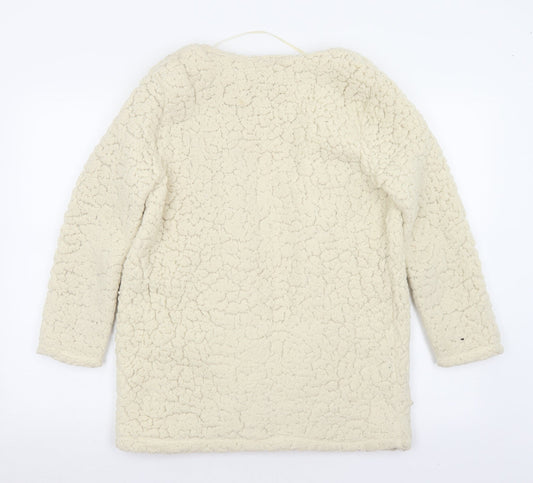 Womens UK Size XS VERO MODA Ivory Cardigan Jumper