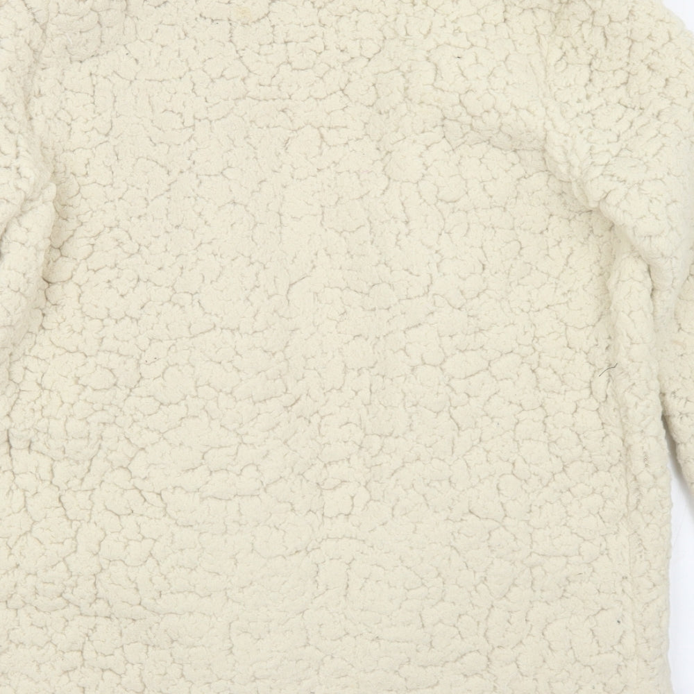 Womens UK Size XS VERO MODA Ivory Cardigan Jumper