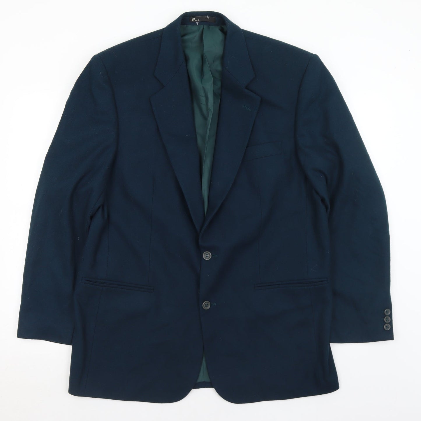 Mens UK Size 42 BHS Regular Blue Suit Jacket