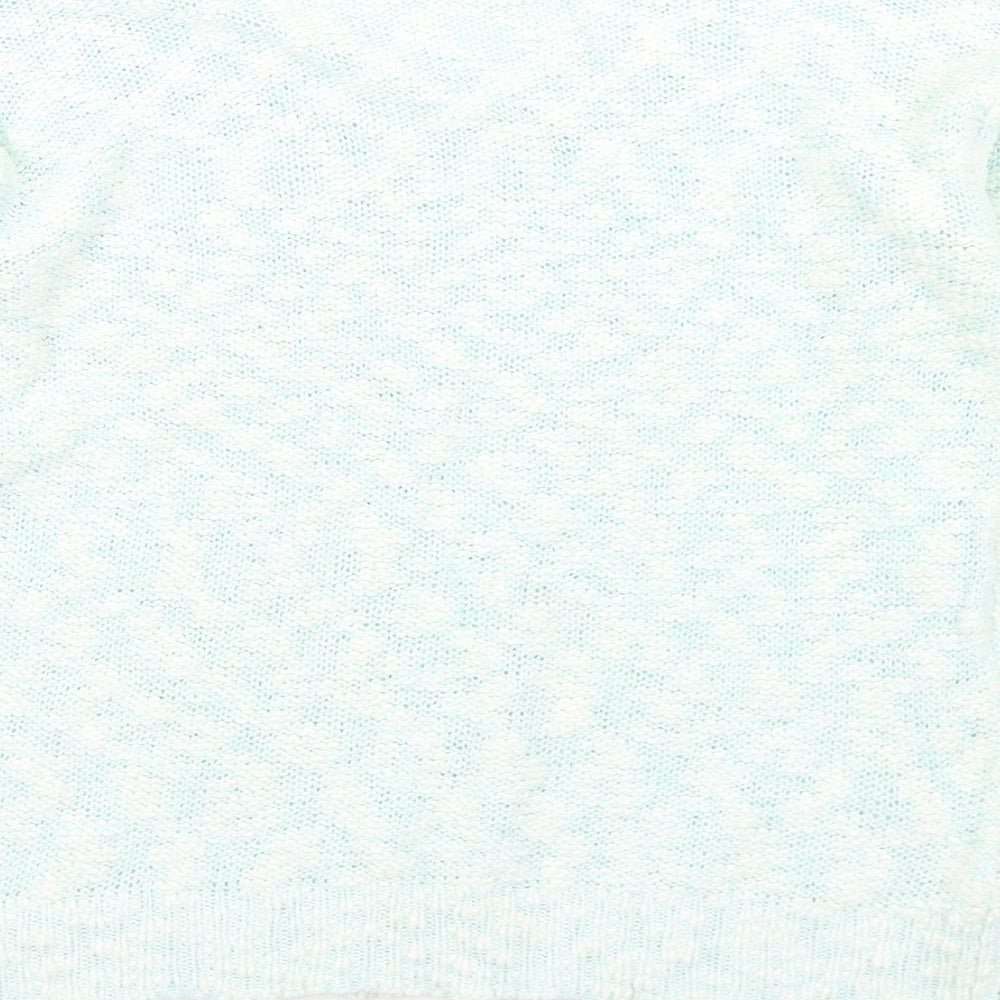 Womens UK Size 16 M&Co Green Pullover Jumper