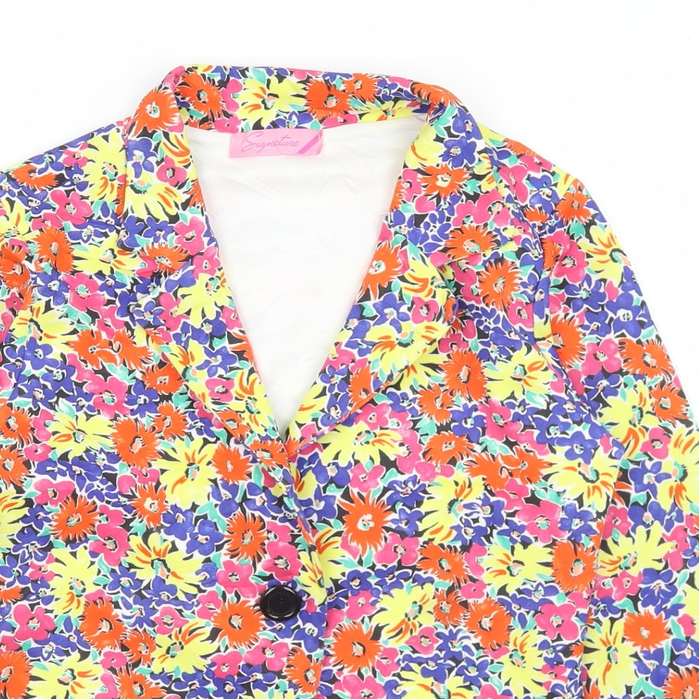 Womens UK Size 10 Signature Multicoloured Jacket
