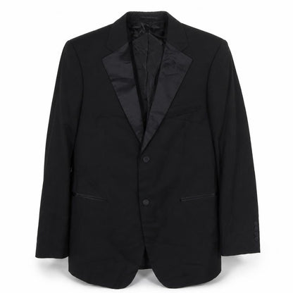 Taylor & Wright Mens Black  Polyester Jacket Suit Jacket Size 38