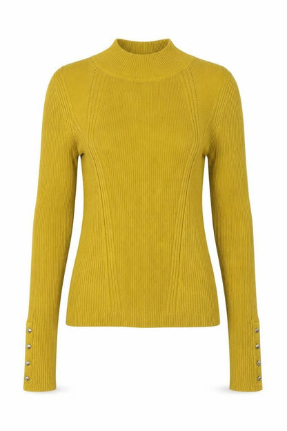 Womens UK Size 10 Topshop Yellow Pullover Jumper