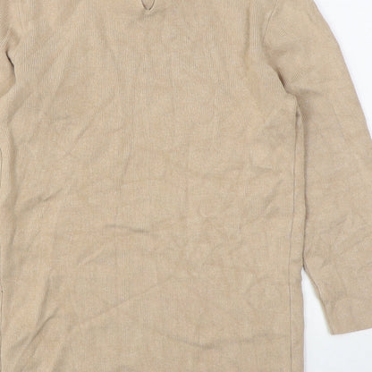 Womens UK Size 6 Dorothy Perkins Beige Pullover Jumper