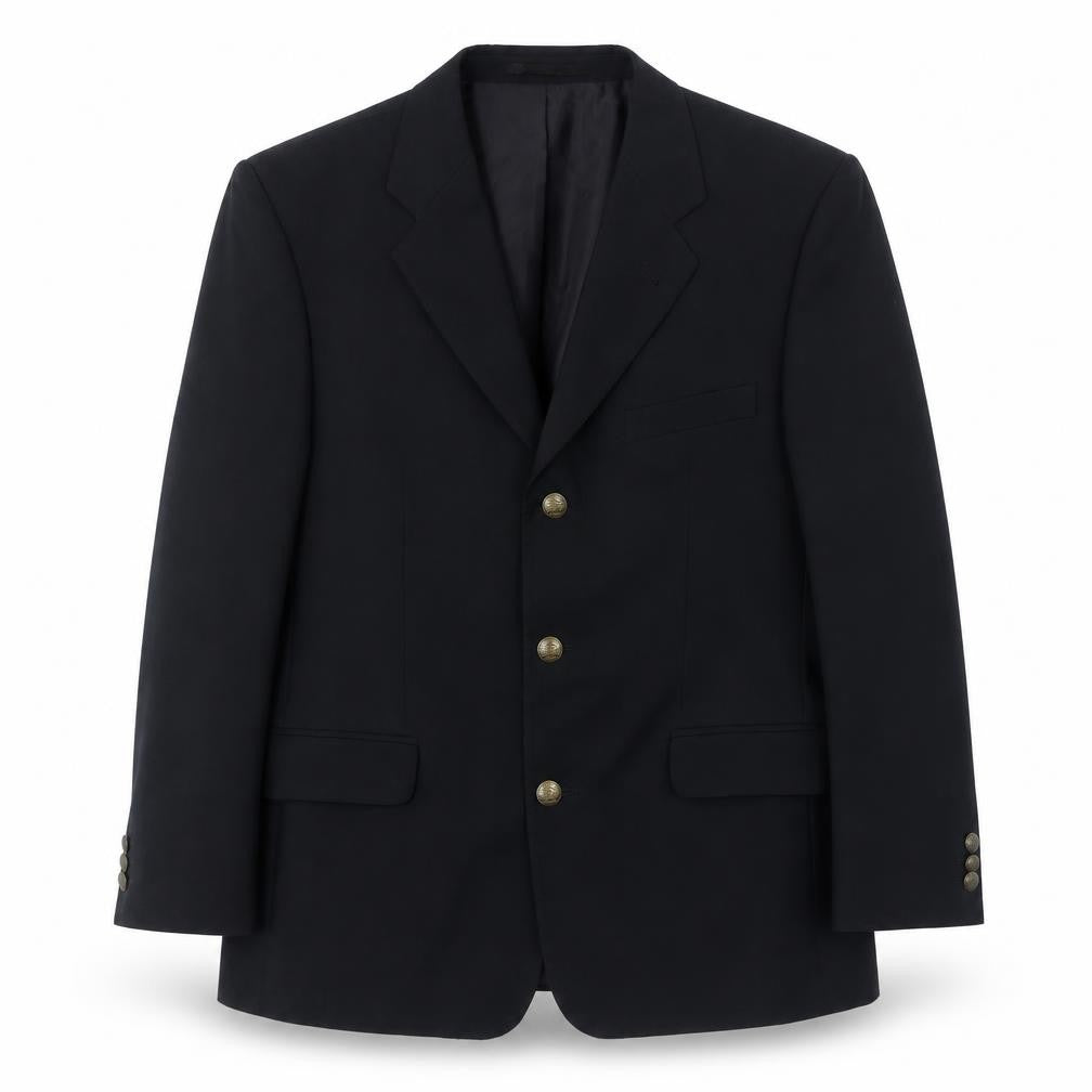 Mens UK Size 40 Preworn Regular Black Suit Jacket