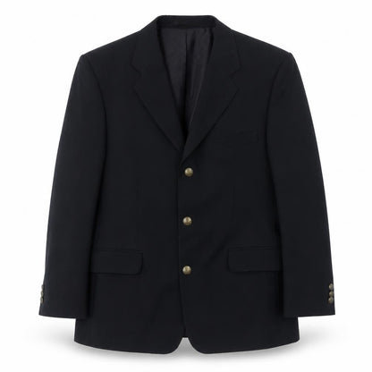 Mens UK Size 40 Preworn Regular Black Suit Jacket