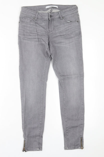 Womens UK Size 30 in VERO MODA Regular Fit Straight Grey Jeans