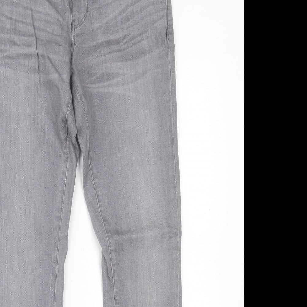 Womens UK Size 30 in VERO MODA Regular Fit Straight Grey Jeans