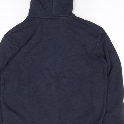 Mens UK Size S H&M Blue Full Zip Hoodie