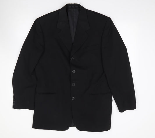 Mens UK Size 40 Blakes Regular Black Suit Jacket