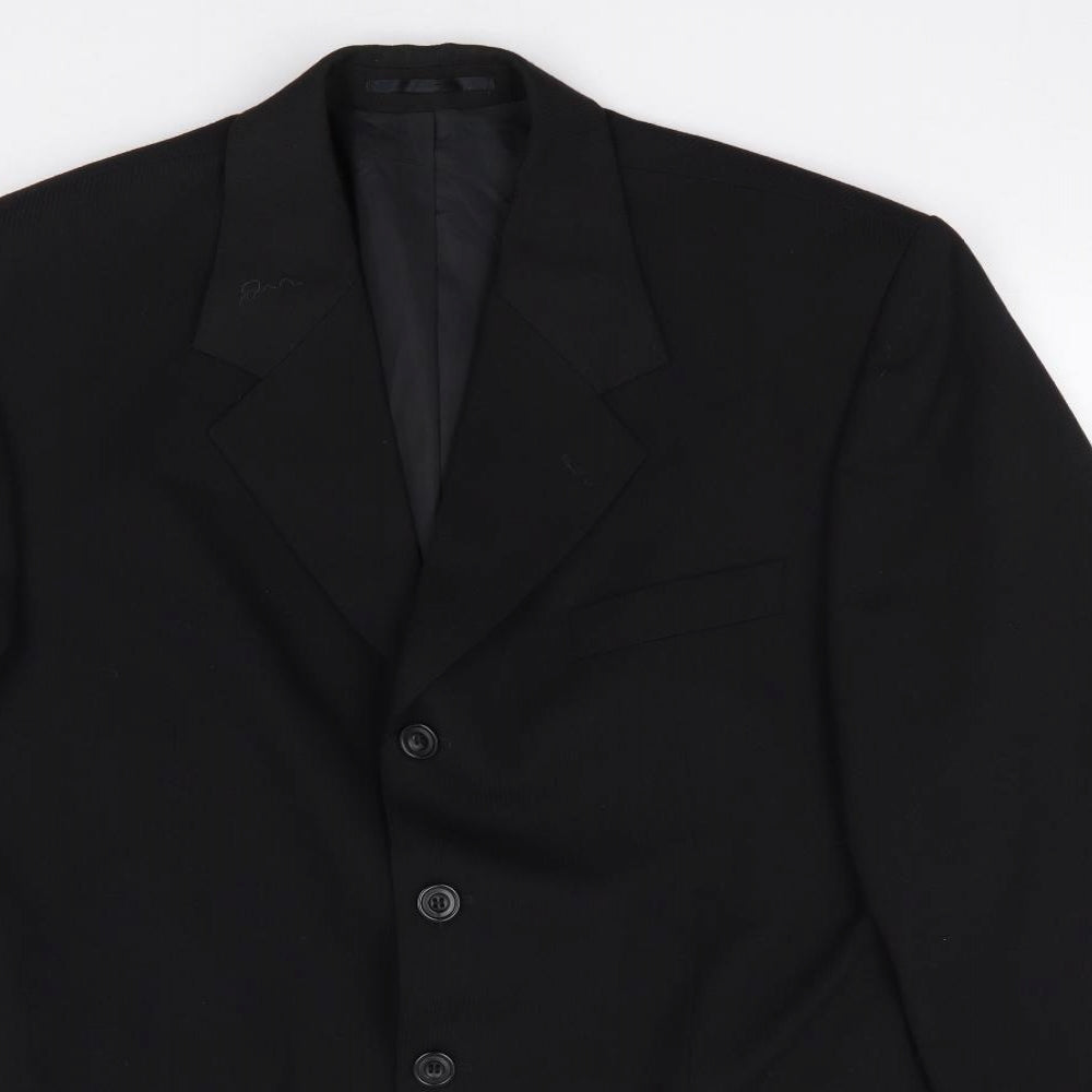Mens UK Size 40 Blakes Regular Black Suit Jacket
