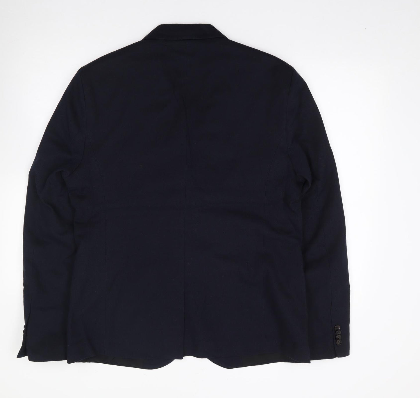 Mens UK Size XL Zara Regular Blue Suit Jacket