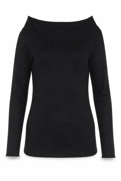 Womens UK Size S South Black Tunic Jumper