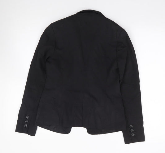 Dorothy Perkins Womens Grey  Polyester Jacket Blazer Size 8