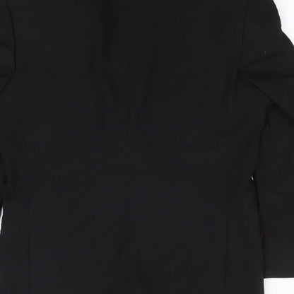 Mens UK Size 36 Tom English Regular Black Suit Jacket