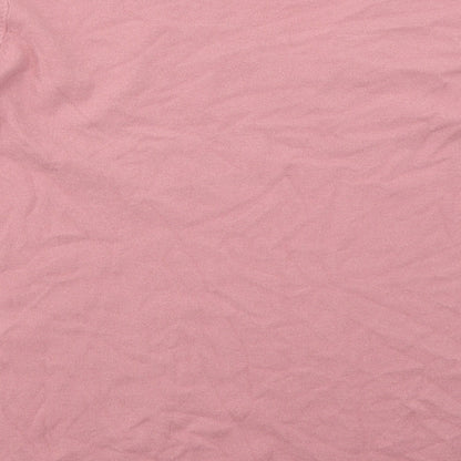 Womens UK Size M Preworn Pink Pullover Jumper