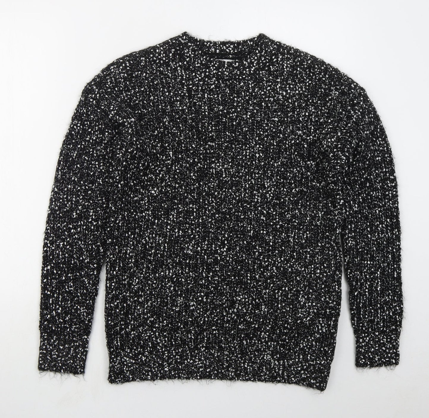 Womens UK Size M Papaya Black Pullover Jumper