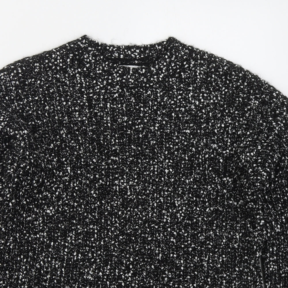 Womens UK Size M Papaya Black Pullover Jumper