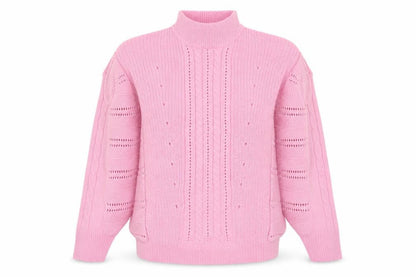 Womens UK Size 14 Boohoo Pink Pullover Jumper
