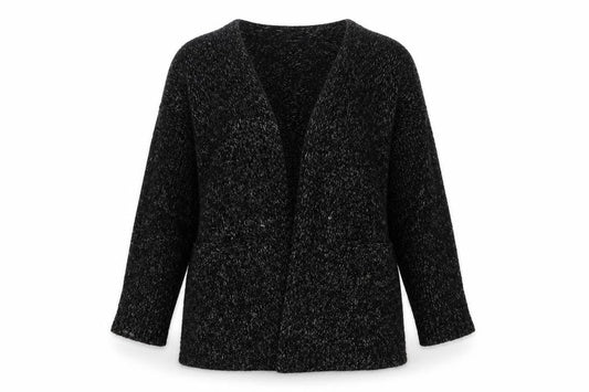 Womens UK Size S New Look Grey Cardigan Jumper