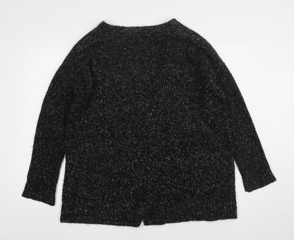 Womens UK Size S New Look Grey Cardigan Jumper