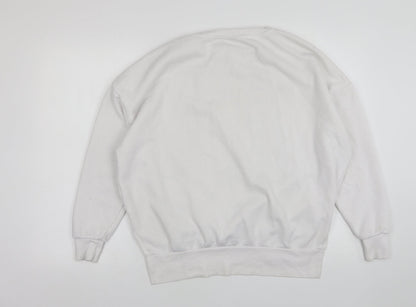 Primark Womens White  Polyester Pullover Sweatshirt Size 10   - Riverdale