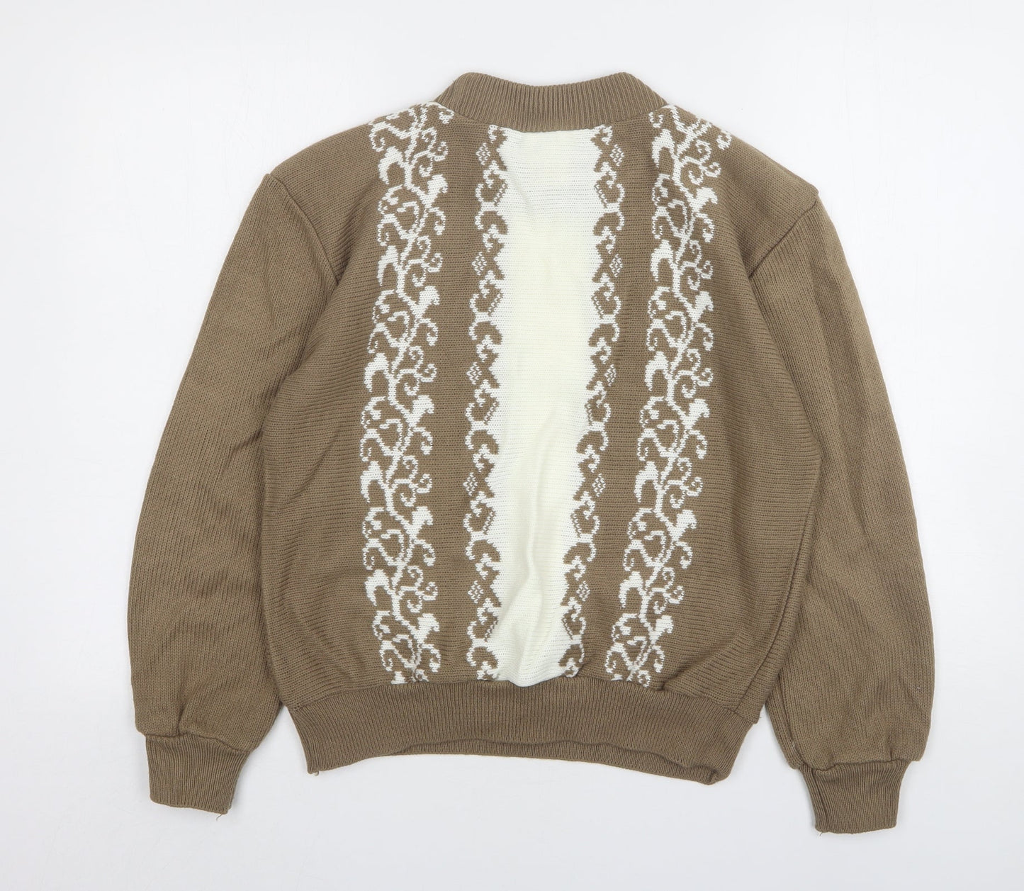 Womens UK Size 12 Compliments Brown Pullover Jumper