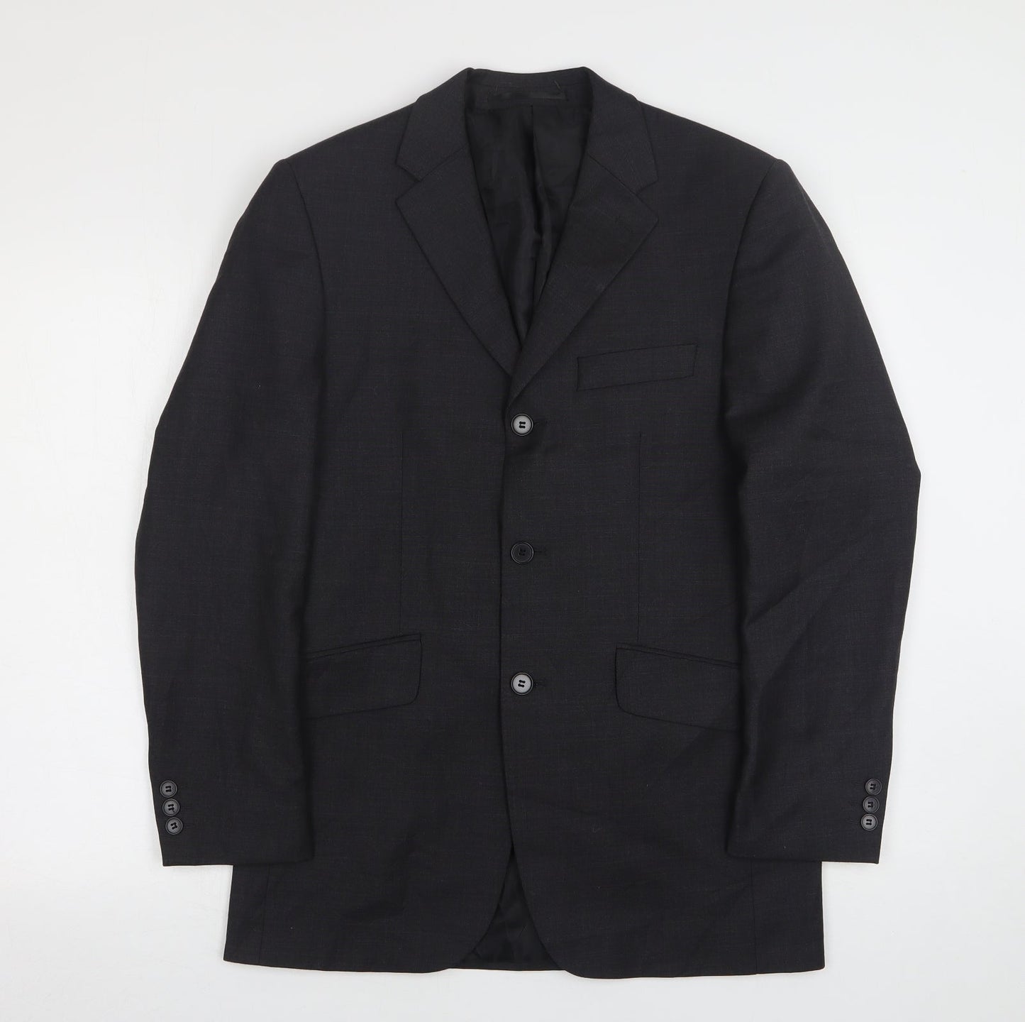 Mens UK Size 46 Burton Regular Grey Suit Jacket
