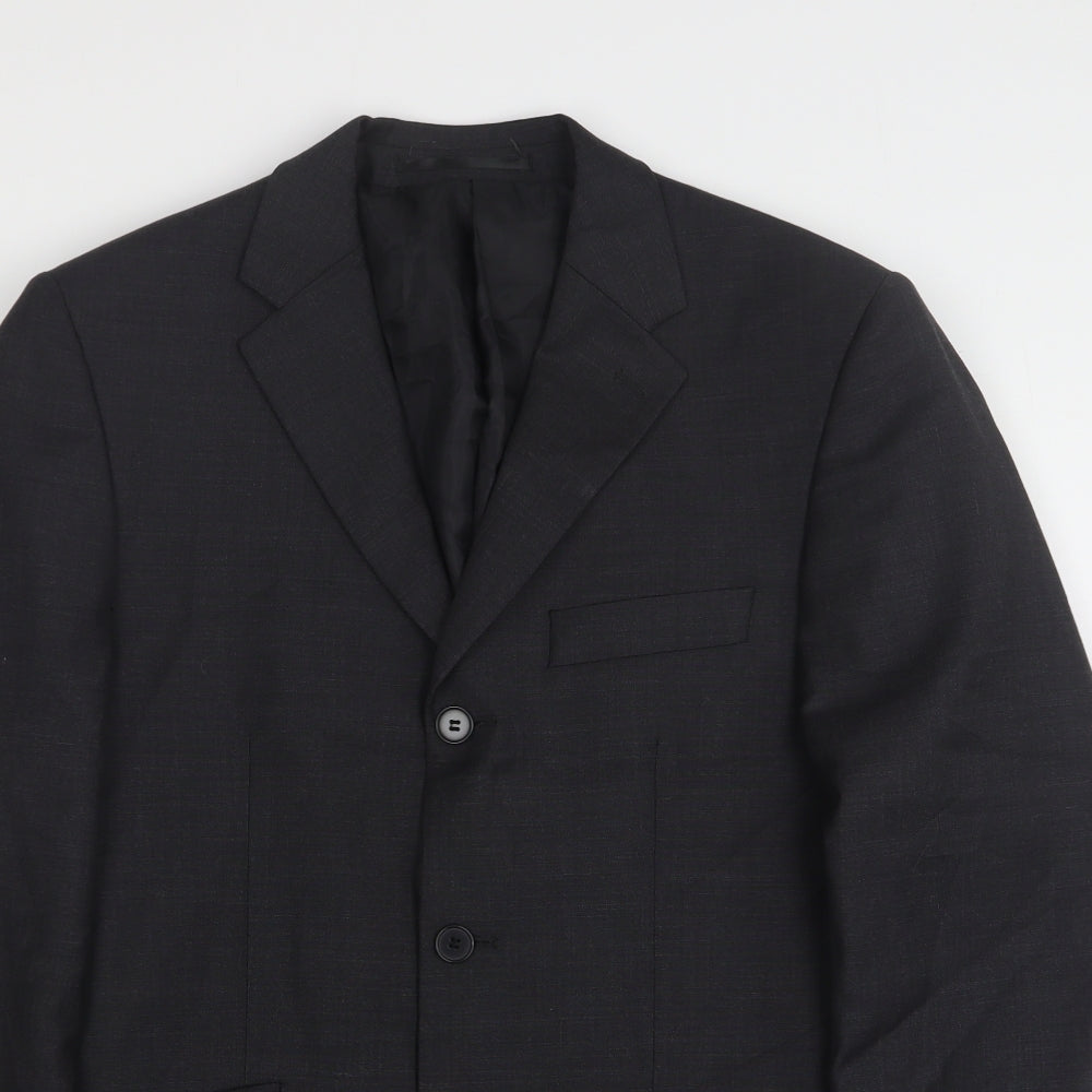 Mens UK Size 46 Burton Regular Grey Suit Jacket