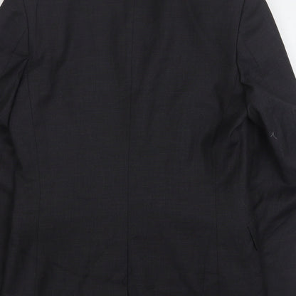 Mens UK Size 46 Burton Regular Grey Suit Jacket