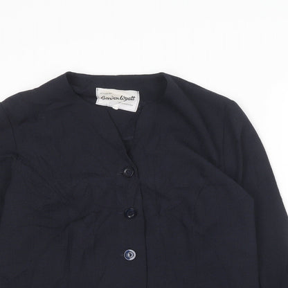 Womens UK Size 10 Gordon Wyatt Blue Jacket